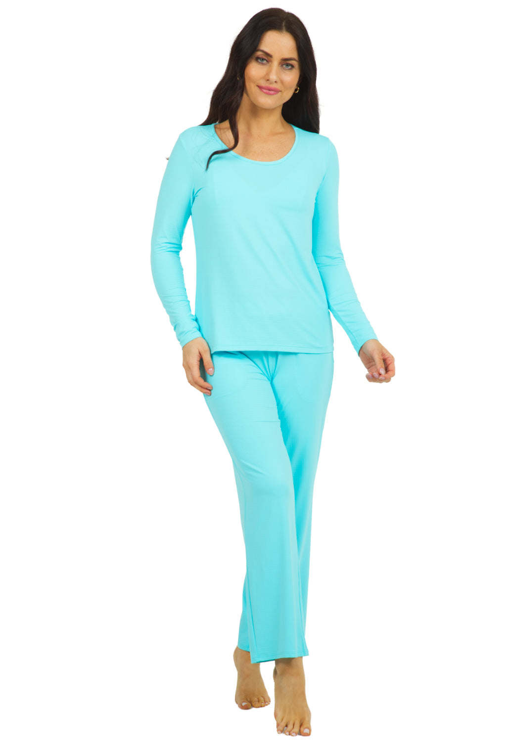 Solid Pajama Set - 36000