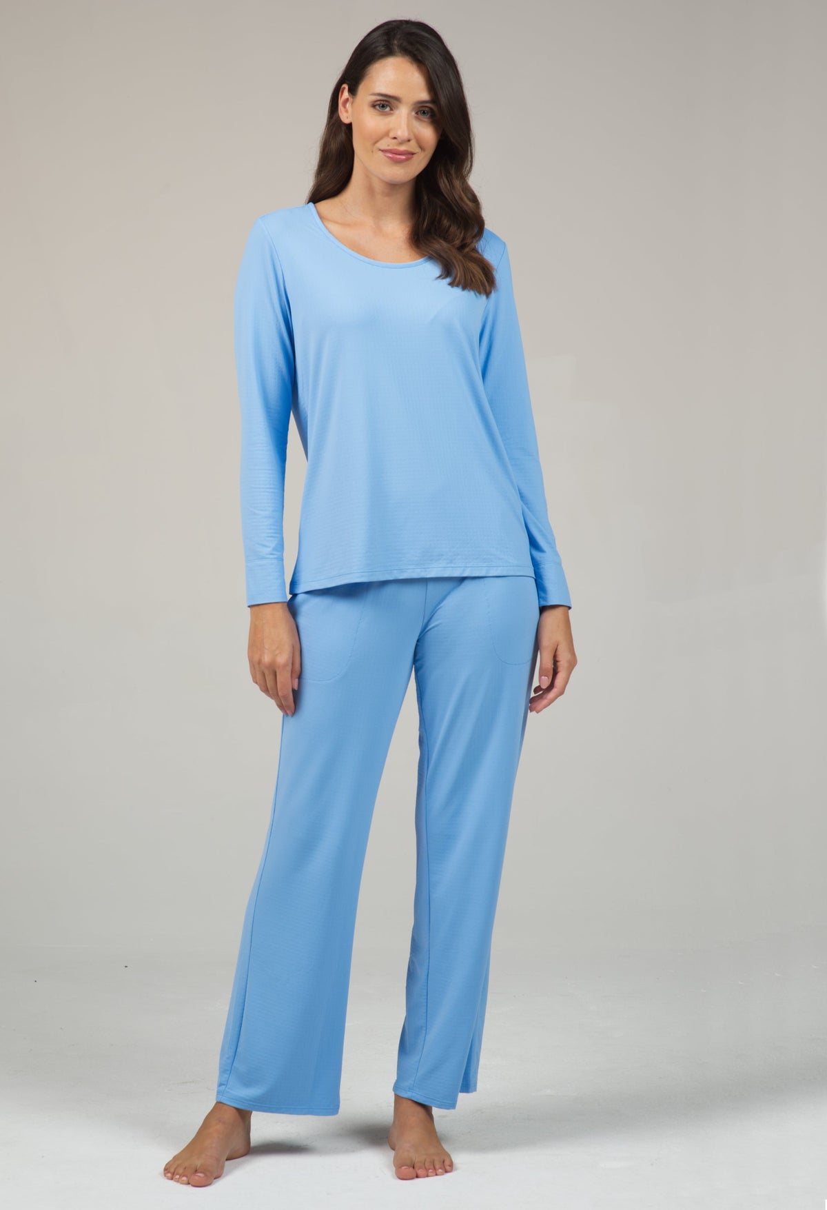 Solid Pajama Set - 36000